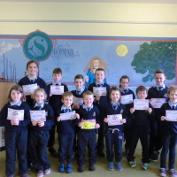 Certificate Winners &  Star of the Week  13th Nov 2015. Well done to all.