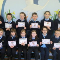 Certificate Winners Friday 18th December 2015