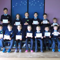 Certificate Winners & Star of the Week 20th May 2016