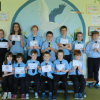 Certificate Winners &  Star of the Week 27th May 2016.